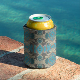 Enfriador De Latas Arte y Colores con Patrones del Suroeste Americano