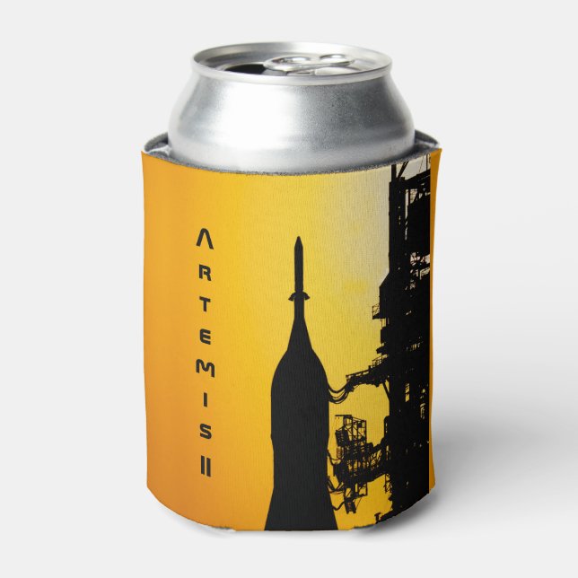 Enfriador De Latas Artemis II to Launch Pad (Lata Anverso)