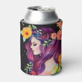 Enfriador De Latas Artsy Lady