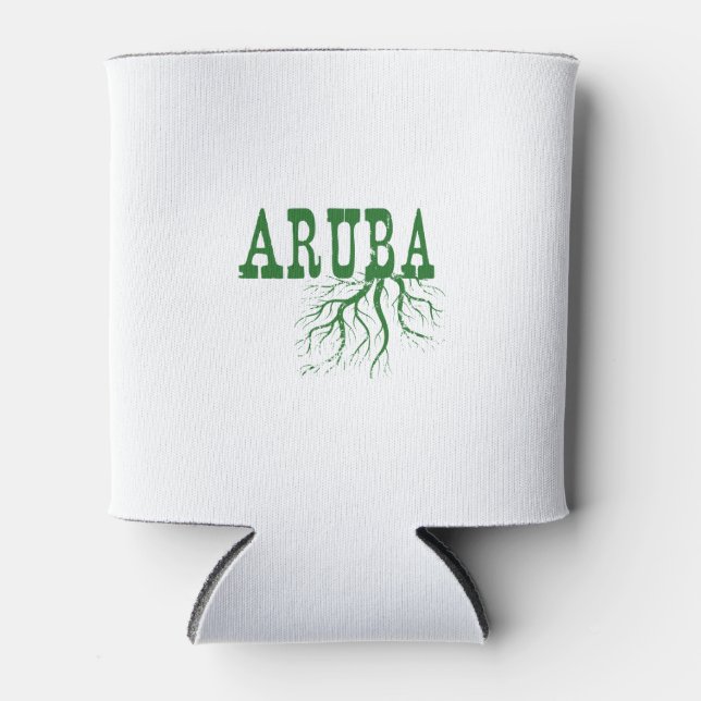 Enfriador De Latas Aruba Roots (Anverso)