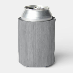 Enfriador De Latas Ash Gray Bamboo Wood Grain Look