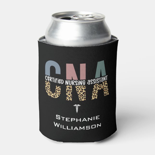 Enfriador De Latas Asistente de Enfermería certificado de CNA persona (Lata Anverso)