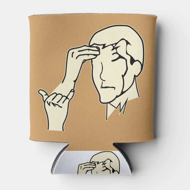 Enfriador De Latas ASL Por Qué Eres Tan Estúpido © (Anverso)