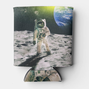 Enfriador De Latas Astronauta Alien Sun Barren World