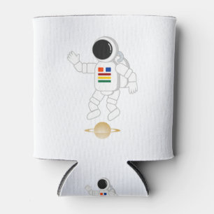 Enfriador De Latas Astronauta Saturno