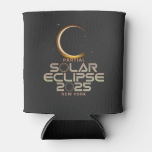 Enfriador De Latas Astronomía de 2025 con eclipse solar parcial