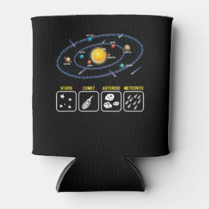 Enfriador De Latas Astronomía Geek Galaxia Ciencia Espacio Ultraterre