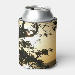 Enfriador De Latas Atardecer a través de árboles II Fotografía tropic