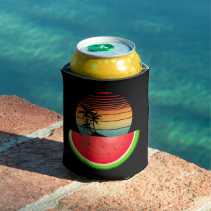 Enfriador De Latas Atardecer de Vibraciones de Verano Sandía