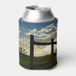 Enfriador De Latas Atardecer desde el campo