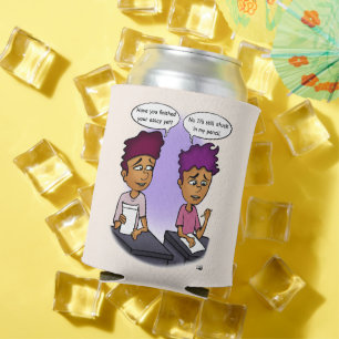 Enfriador De Latas Atrapado En Lápiz