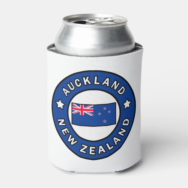 Enfriador De Latas Auckland Nueva Zelanda (Lata Anverso)