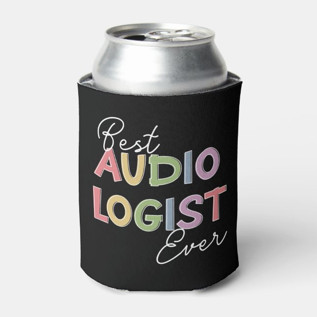 Enfriador De Latas Audiólogo Médica de Audiología Graduación Regalos (Lata Anverso)