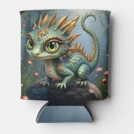 Enfriador De Latas Auren – Pequeño Dragón del Bosque Esmeralda 