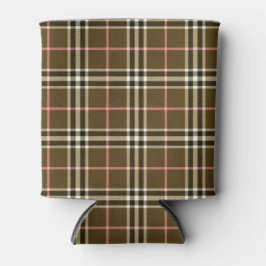 Enfriador De Latas Autumn Plaid