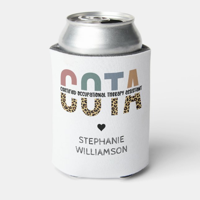 Enfriador De Latas Auxiliar de Terapia Ocupacional Certificado por CO (Reverso de la lata)