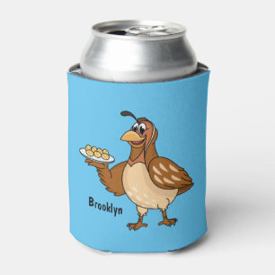 Enfriador De Latas Ave feliz con personalizado de huevos