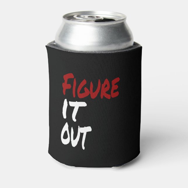 Enfriador De Latas Averiguar, humor divertido (Reverso de la lata)