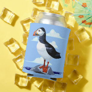 Enfriador De Latas Aves marinas cortadas del Atlántico