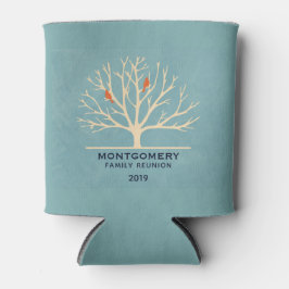 Enfriador De Latas Aves Naranjas modernas en una gran reunión familia