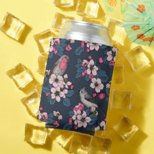 Enfriador De Latas Aves y flores