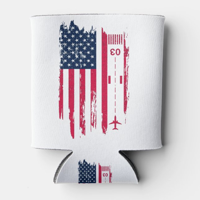 Enfriador De Latas avión militar (Anverso)