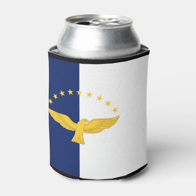 Enfriador De Latas Azores Personalizado Refrigerador de bebidas (Lata Anverso)