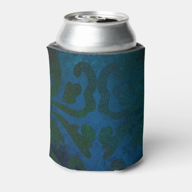 Enfriador De Latas azul (Reverso de la lata)