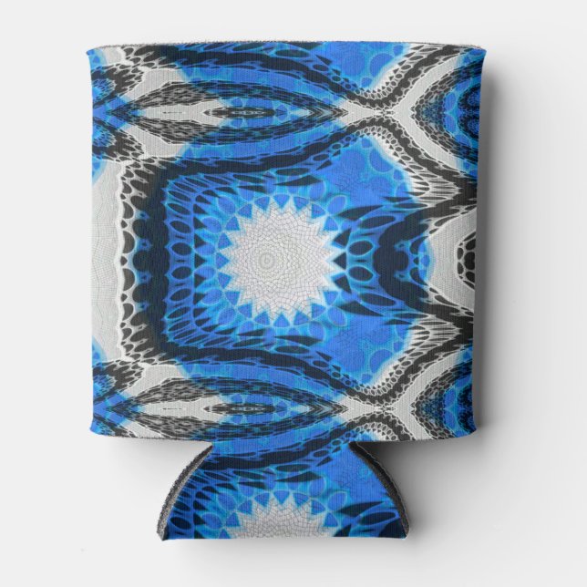 Enfriador De Latas Azul atómico (Anverso)