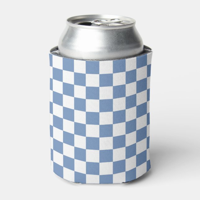 Enfriador De Latas Azul/Gris y blanco controlados (Lata Anverso)