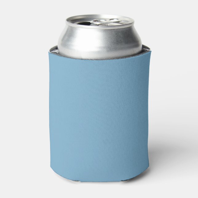 Enfriador De Latas Azul polvoriento pastel claro (Lata Anverso)