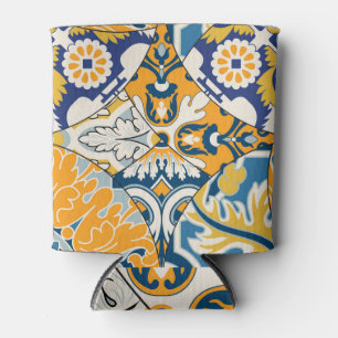 Enfriador De Latas Azulejos Tiles Patchwork Vintage Wallpaper