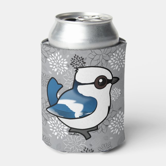 Enfriador De Latas Azure Tit Birdorable (Lata Anverso)