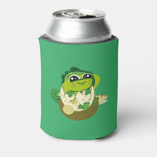 Enfriador De Latas Baby Dino (Reverso de la lata)