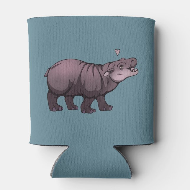 Enfriador De Latas Baby Pigmy Hippo (Reverso)