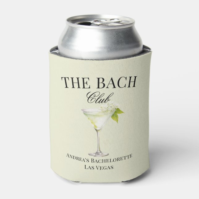 Enfriador De Latas Bach Fancy Citrus Cocktail Luxury Social Club (Lata Anverso)
