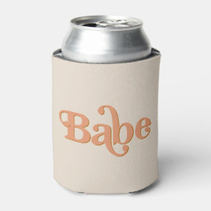 Enfriador De Latas Bachelorette de Babe con tema de los años 70