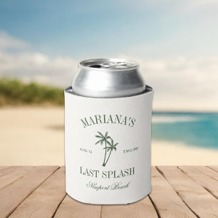 Enfriador De Latas Bachelorette de la última playa de Splash Beach Pa