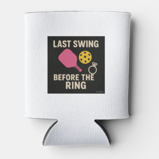 Enfriador De Latas Bachelorette Pickleball Koozie