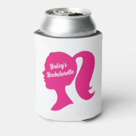 Enfriador De Latas Bachelorette rosa fiesta