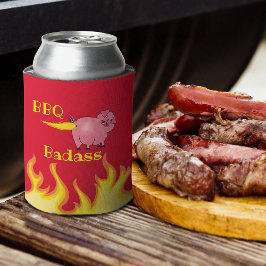 Enfriador De Latas Badass de paro de cerdos flamantemente