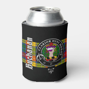 Enfriador De Latas Badge Buchanan Clan y Tartán