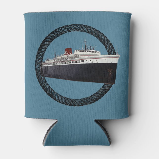 Enfriador De Latas Badger Rope refrigerador de bebidas (Anverso)