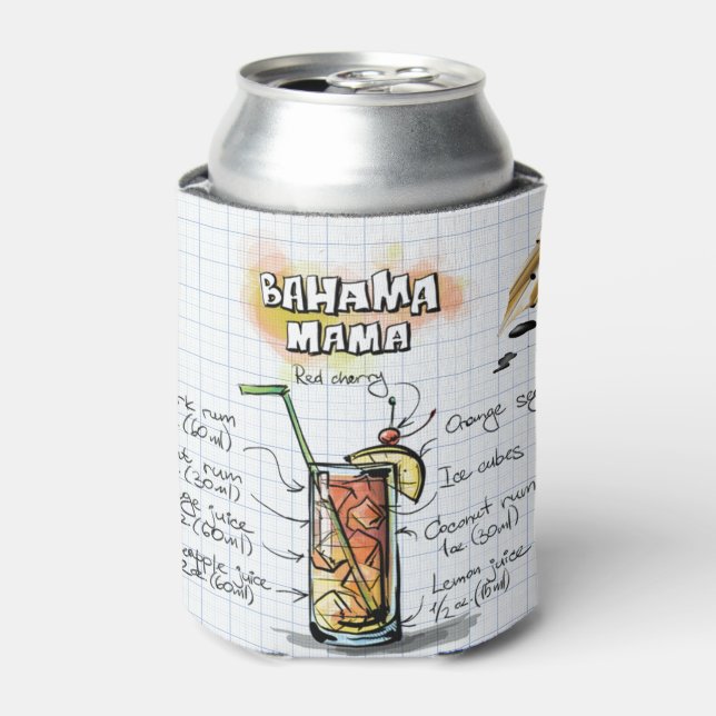 Enfriador De Latas Bahama Mama (Lata Anverso)