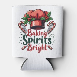 Enfriador De Latas Baking Spirit Bright Funny Baking Chef Baker
