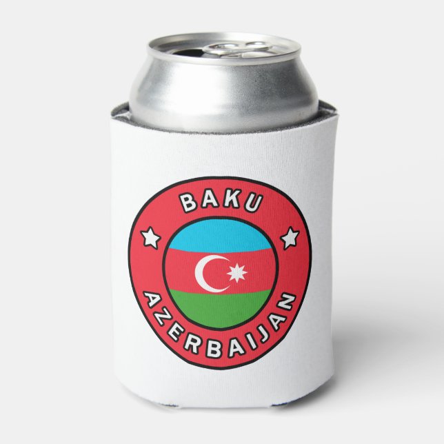 Enfriador De Latas Bakú Azerbaiyán (Lata Anverso)