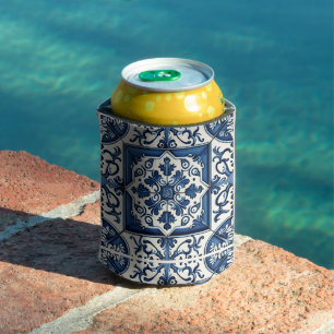 Enfriador De Latas Baldosas mediterráneas, portuguesas, azulejo, mall