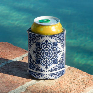 Enfriador De Latas Baldosas mediterráneas, portuguesas, azulejo, mall