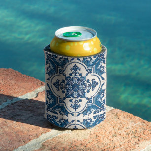 Enfriador De Latas Baldosas mediterráneas, portuguesas, azulejo, mall