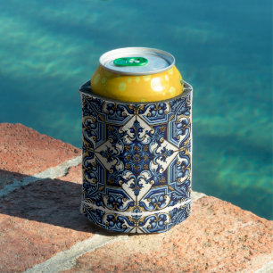 Enfriador De Latas Baldosas mediterráneas, portuguesas, azulejo, mall